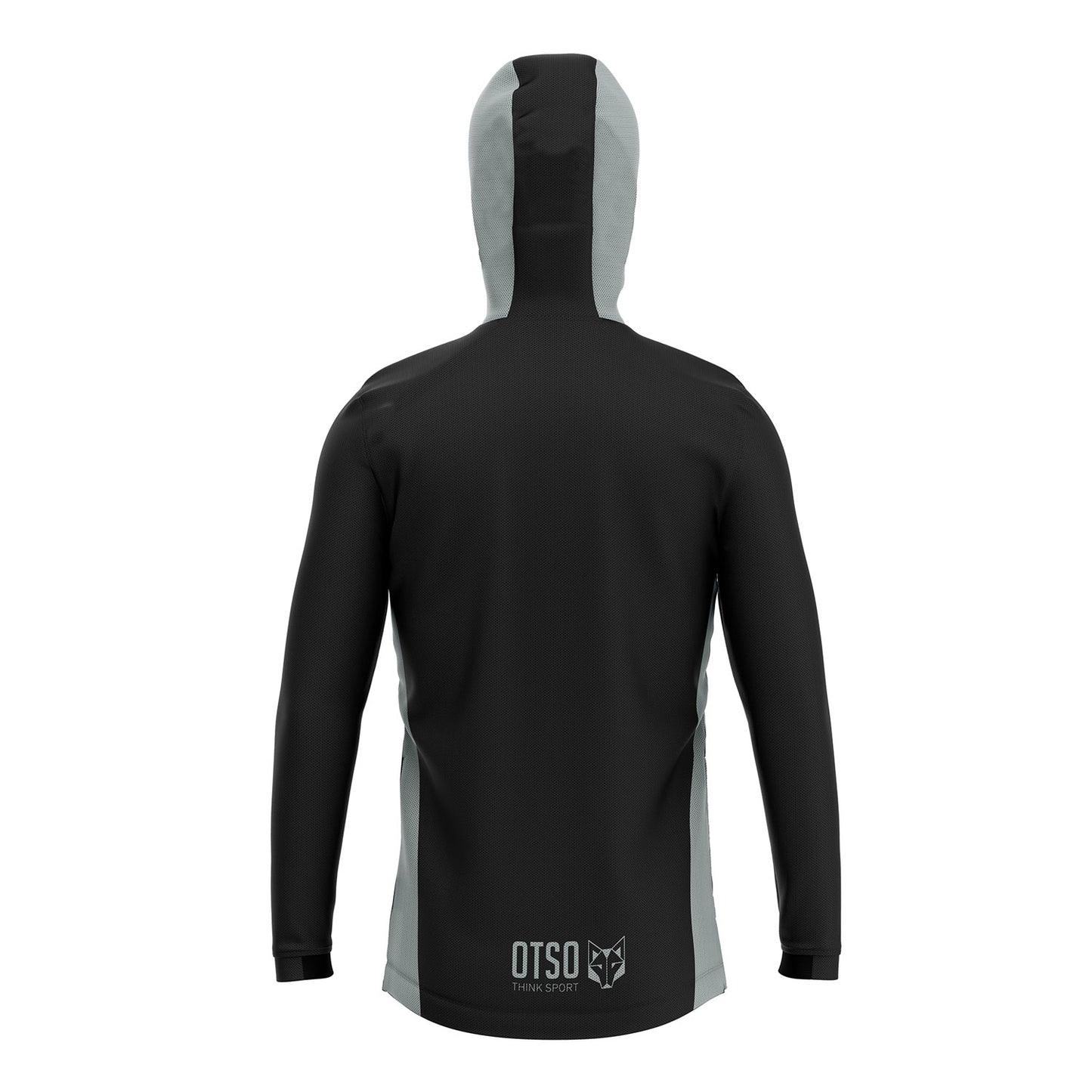 Unisex sport hoodie - Black & Grey