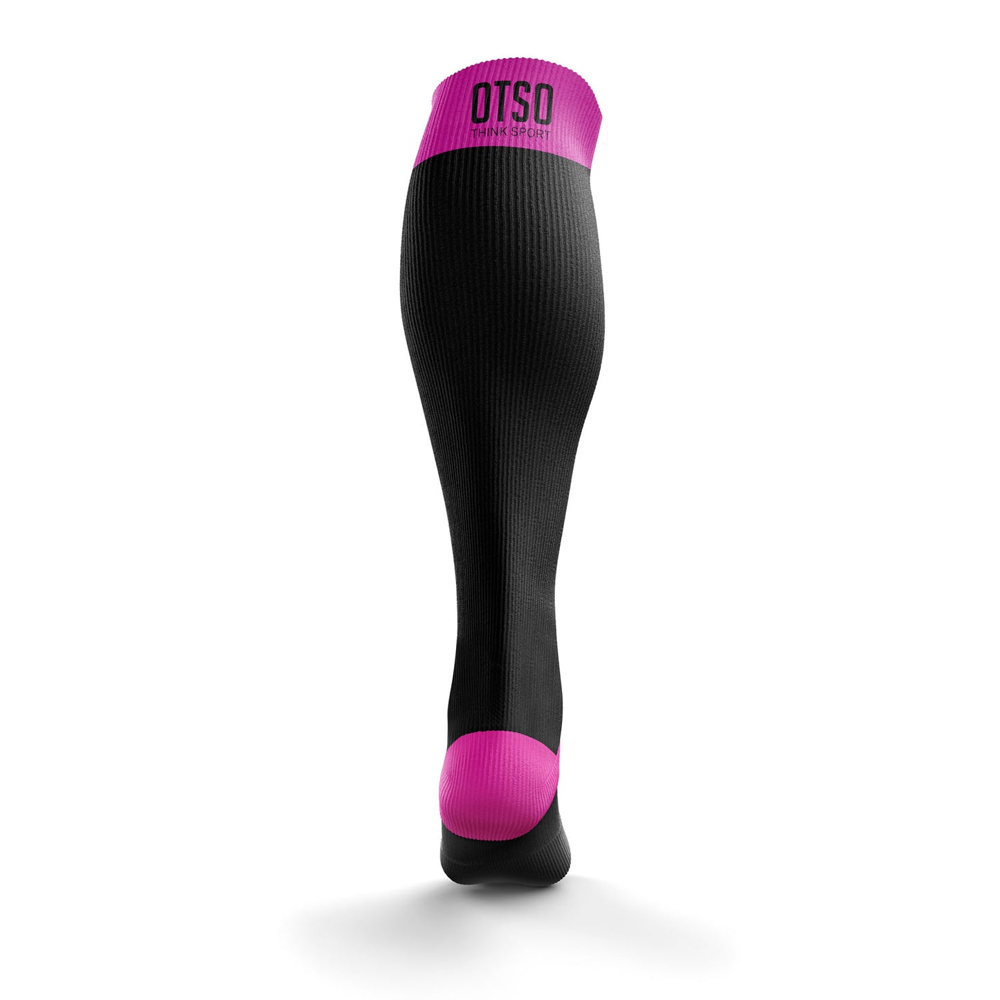 Recovery Socks - Black & Fluo Pink