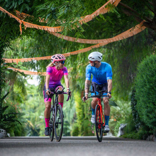 Women's Cycling Shorts - Fluo Blue (Outlet)