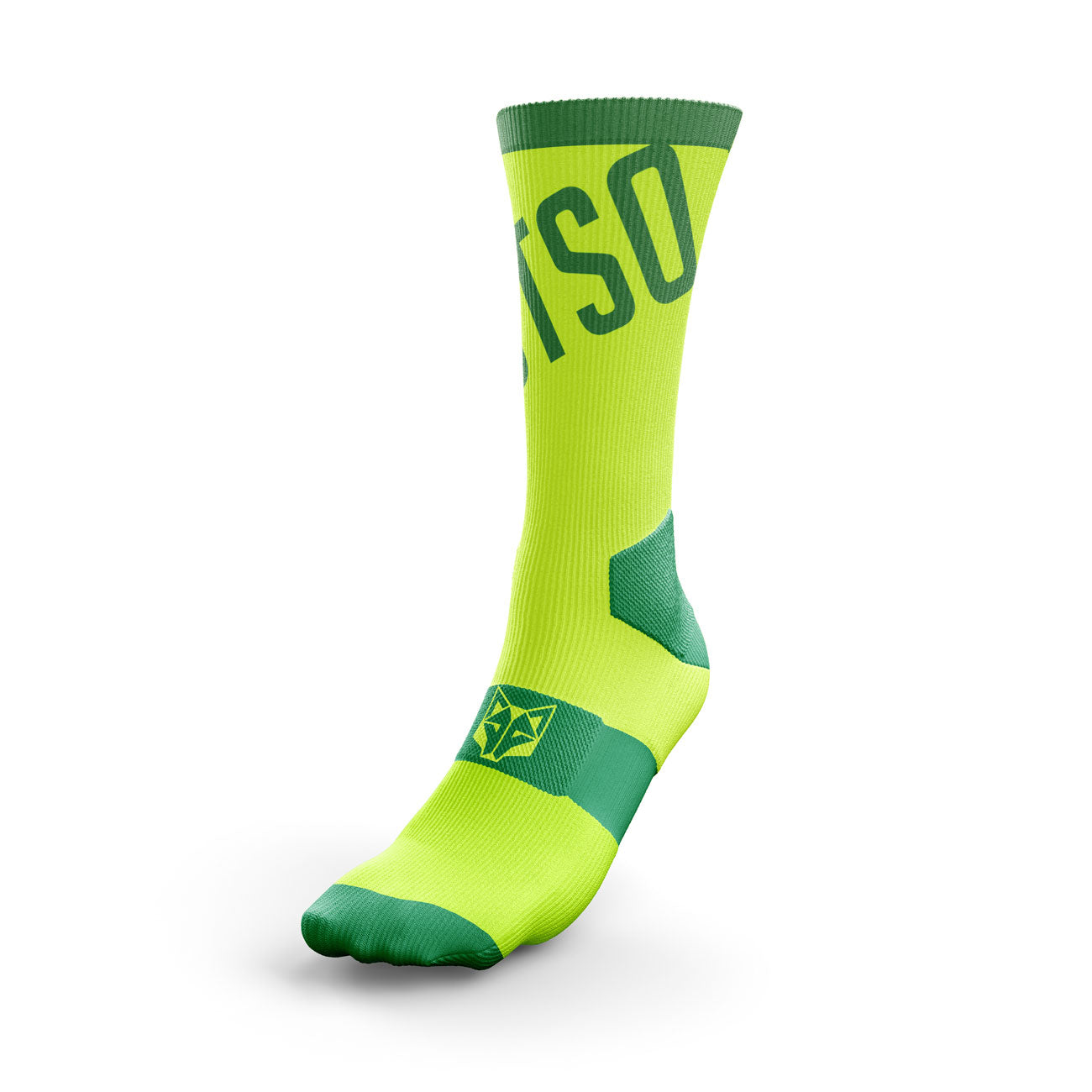 Calcetines de Ciclismo High Cut Fluo Green – OTSO