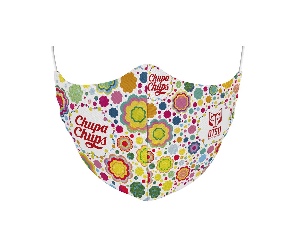 Chupa Chups Floral White Mask (Outlet)