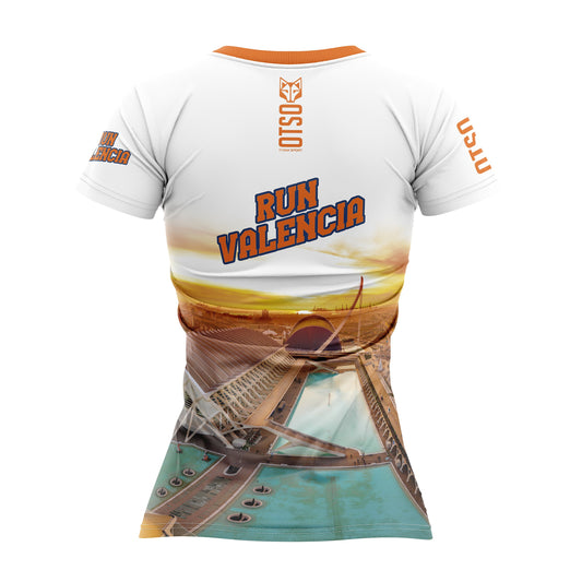 Camiseta manga corta mujer - Run Valencia 2023 (Outlet)