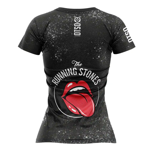 Camiseta manga corta mujer - Running Stones