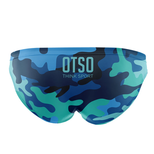 Bañador slip hombre - Blue Camo (Outlet)