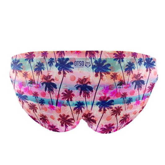 Men's Slip Swimsuit - Mentos Palms (Outlet)