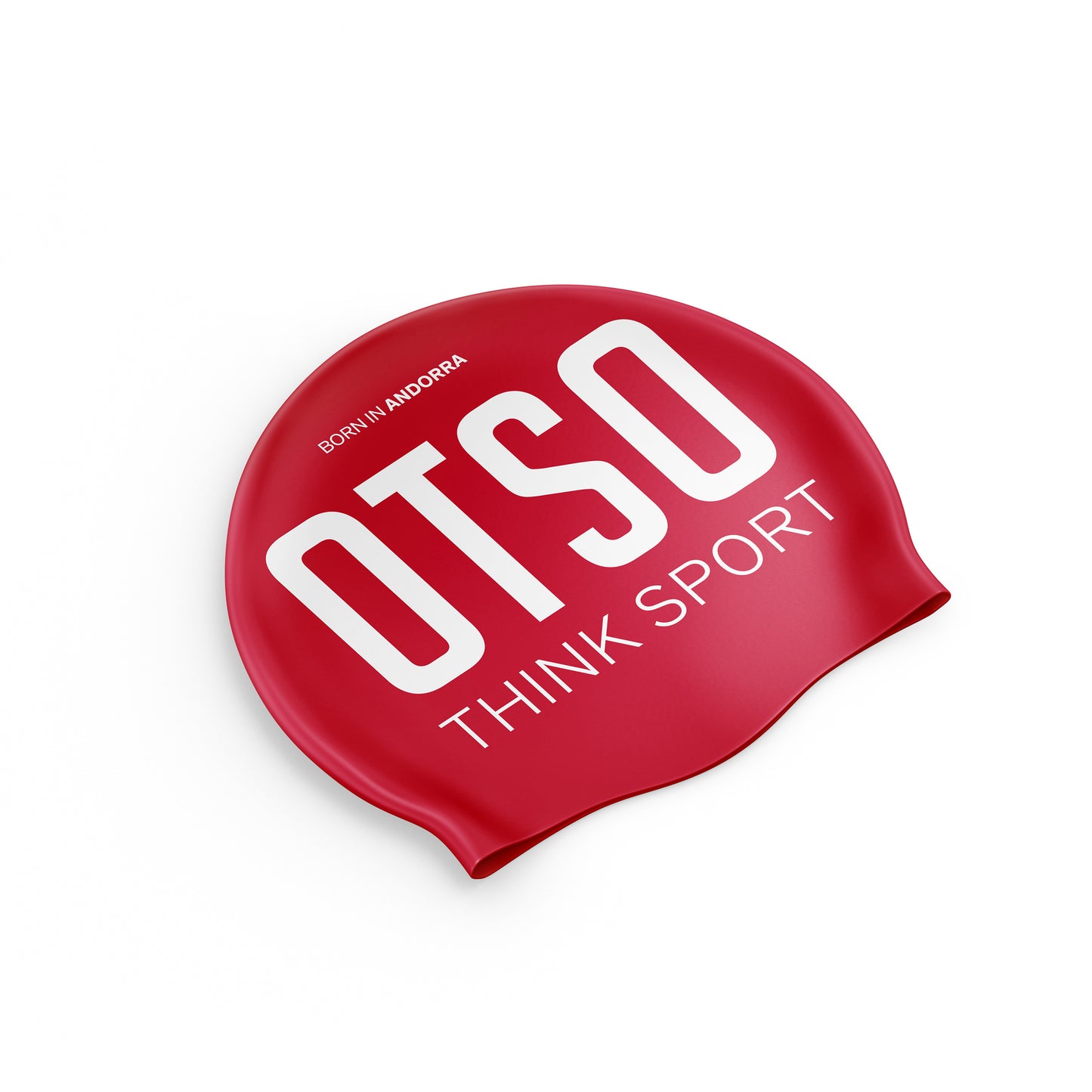 Bonnet de bain - Red & White