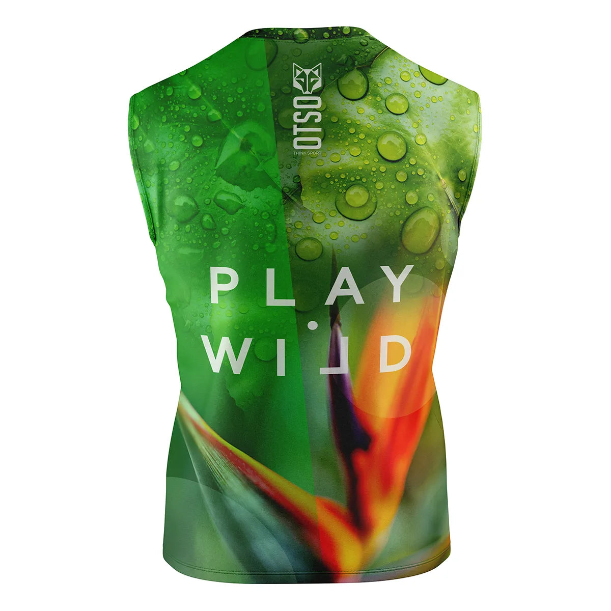 Men's sleeveless paddle shirt - Paradise (Outlet)