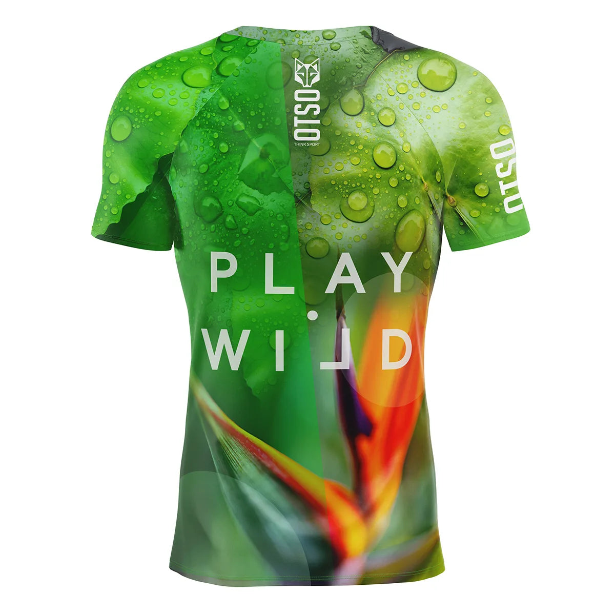 T-shirt de padel manches courtes homme - Paradise (Outlet)