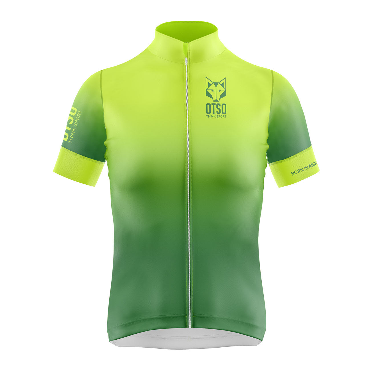 Strive Omni Performance Short Sleeve Cycling Jersey (Green/Pink)