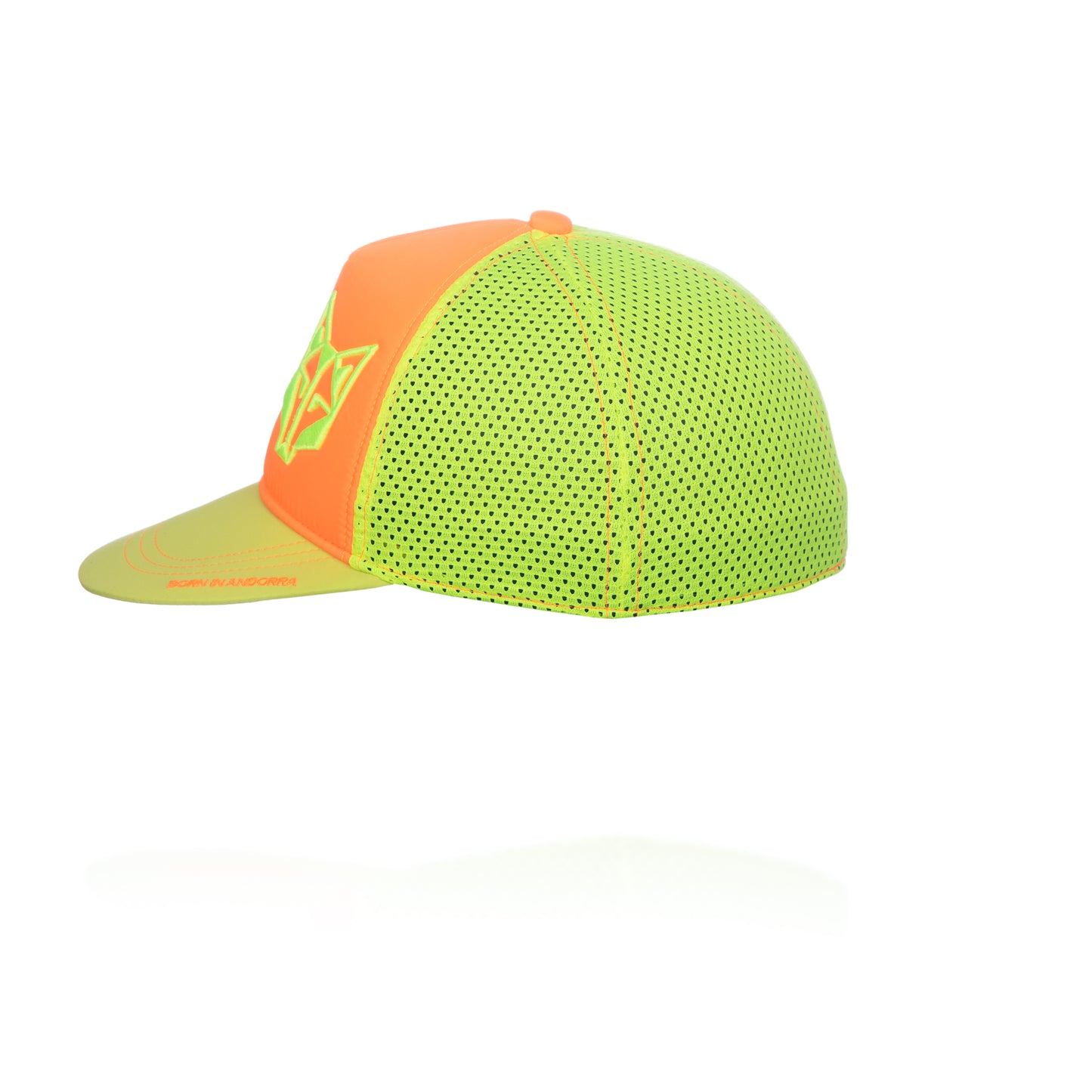 Gorra snapback - Fluo Orange & Fluo Yellow