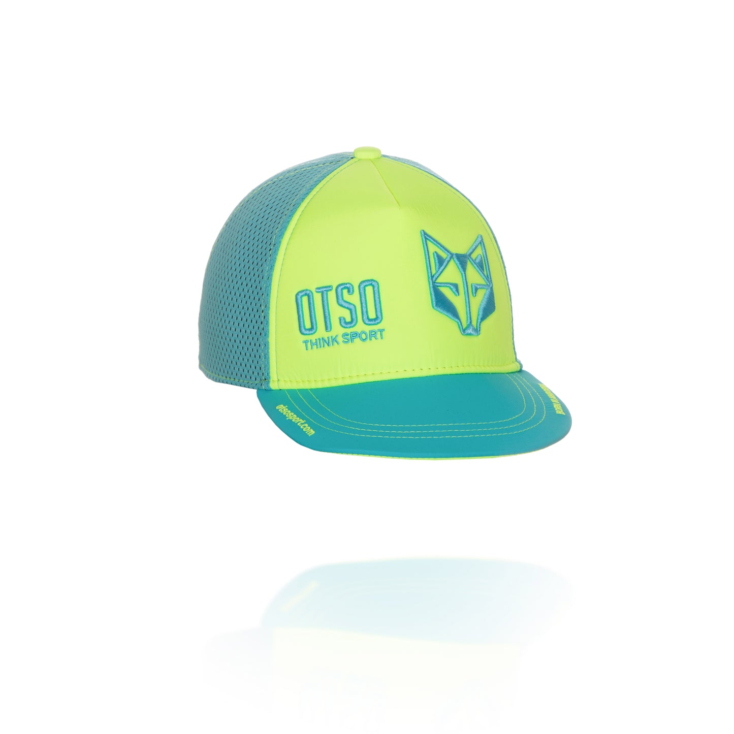 Gorra snapback - Yellow & Light Blue
