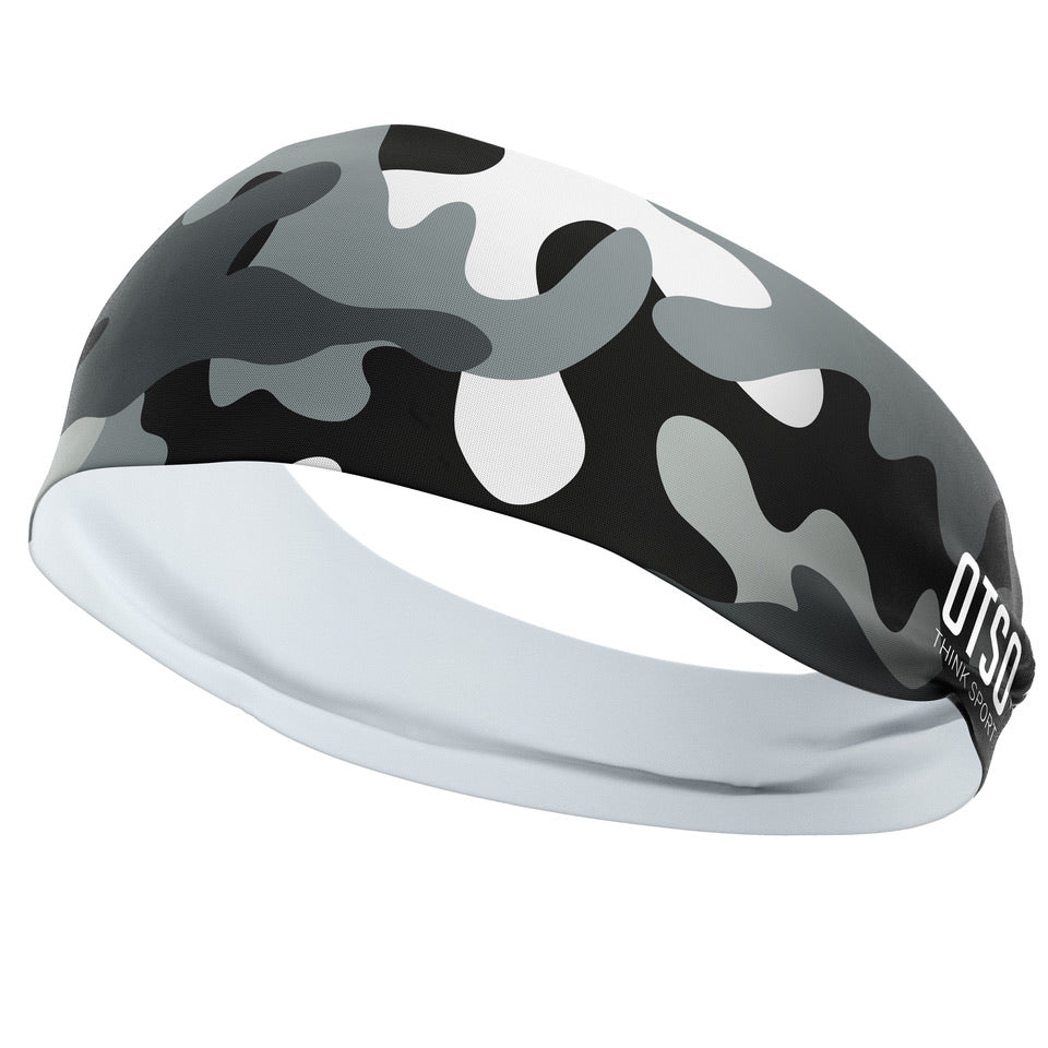 Headband - Camo Grey