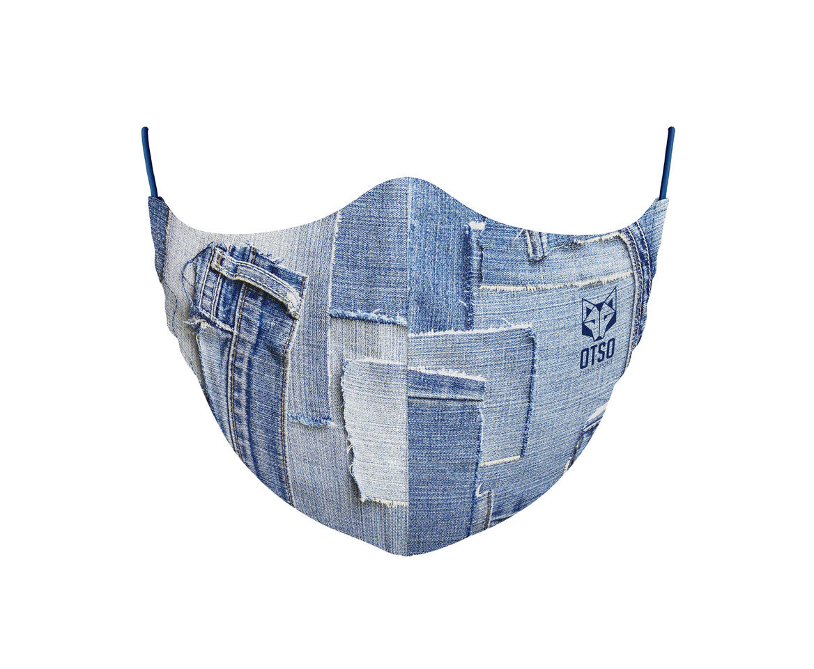 Mascarilla Jeans Blue (Outlet)