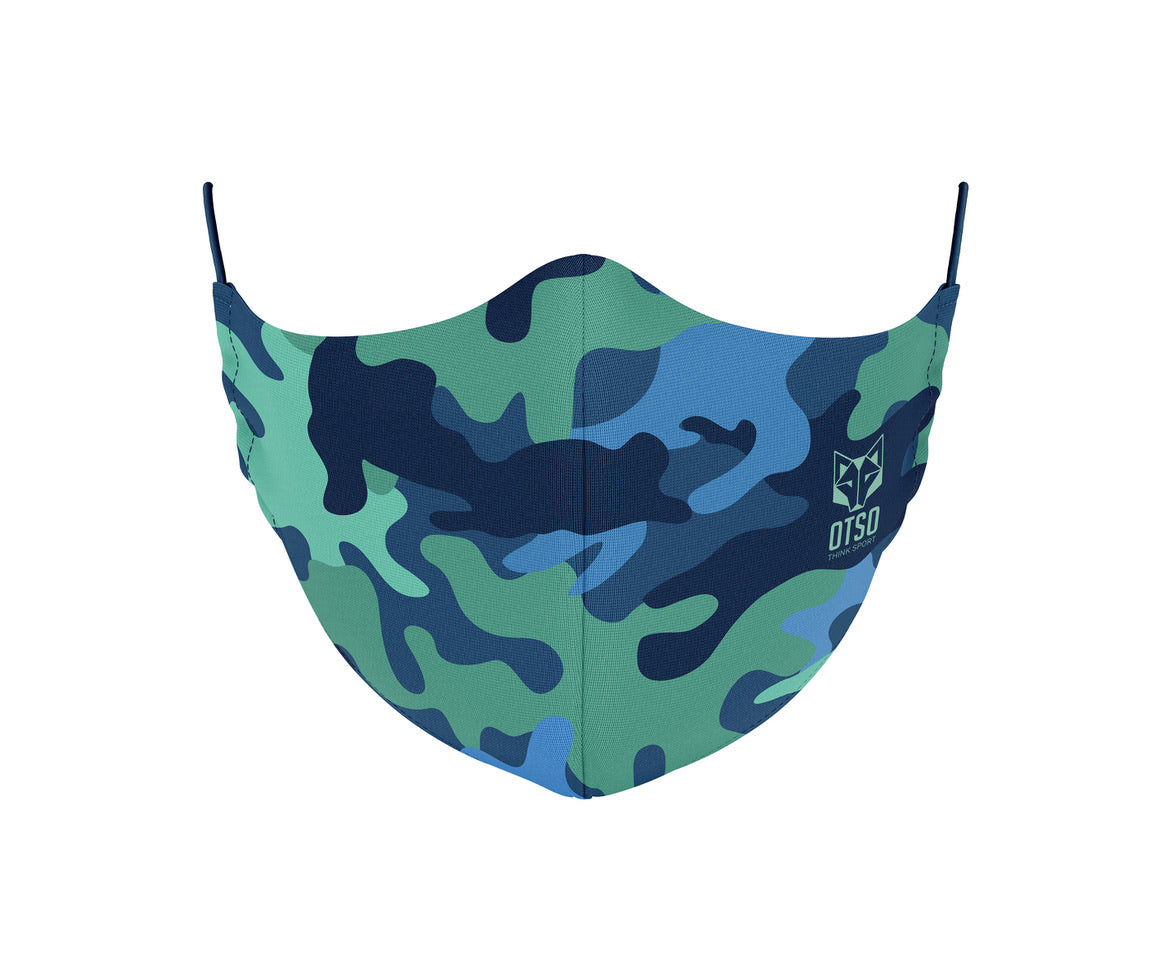 Camo Blue Mask (Outlet)