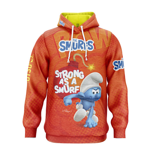 Hoodie Smurfs Strong