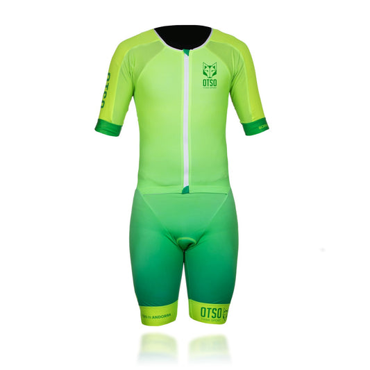 Men's triathlon suit - Fluo Yellow & Fluo Green (Outlet)