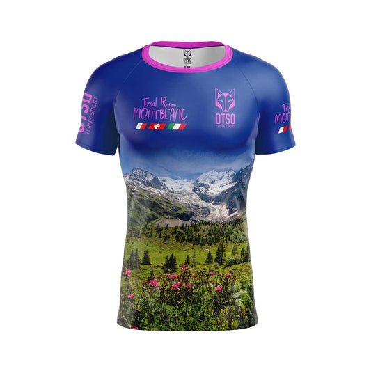 Men's short sleeve t-shirt - Trail Run Montblanc 2023
