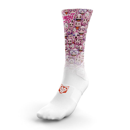 Funny Socks - Emoji Classic Pink