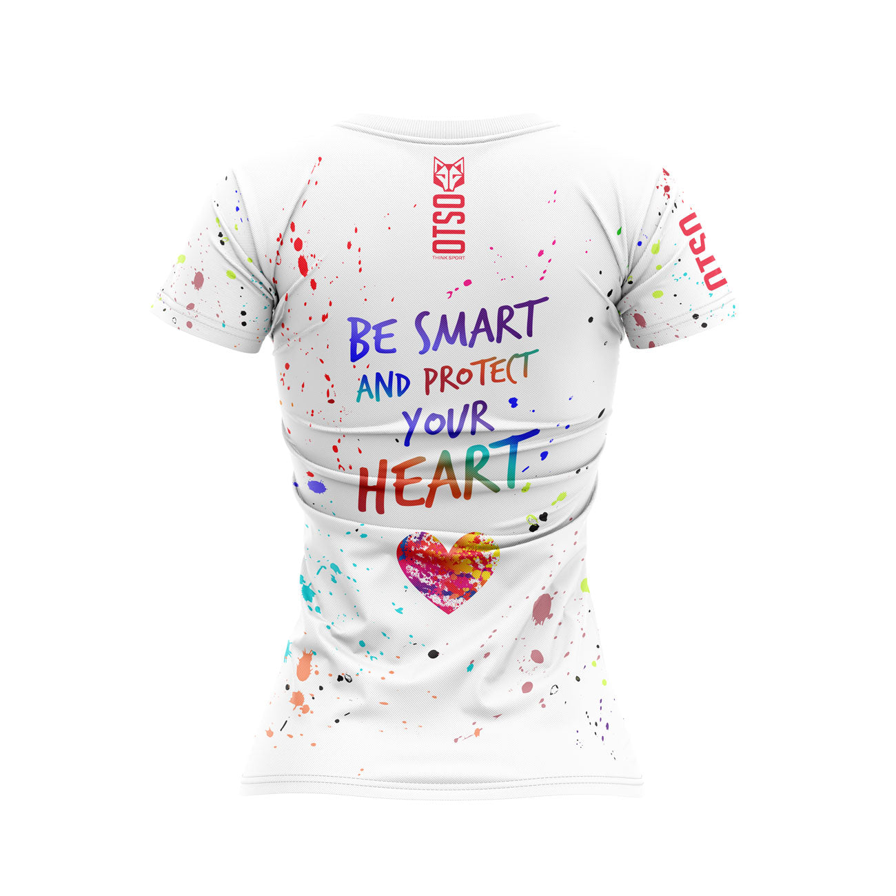 Camiseta manga corta mujer - Be Smart & Protect Your Heart