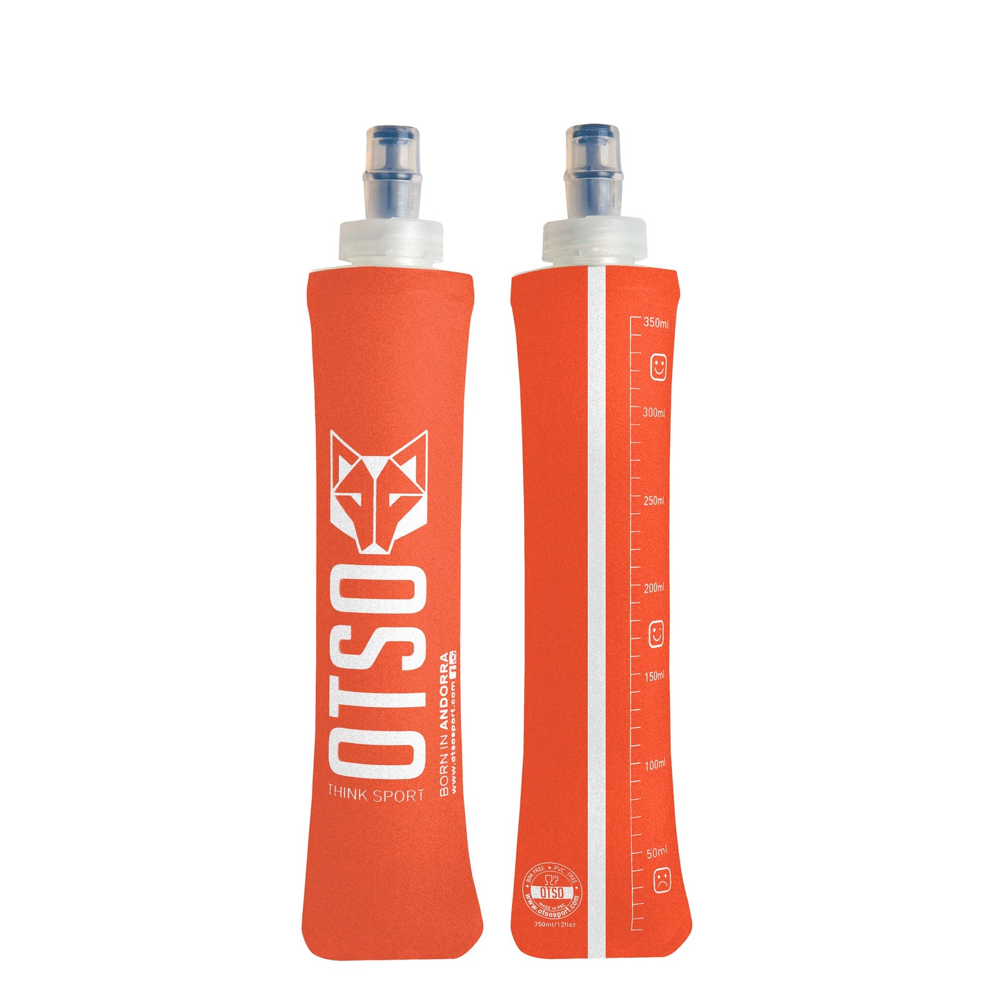 Ampolla tova 350ml Tap petita - Taronja