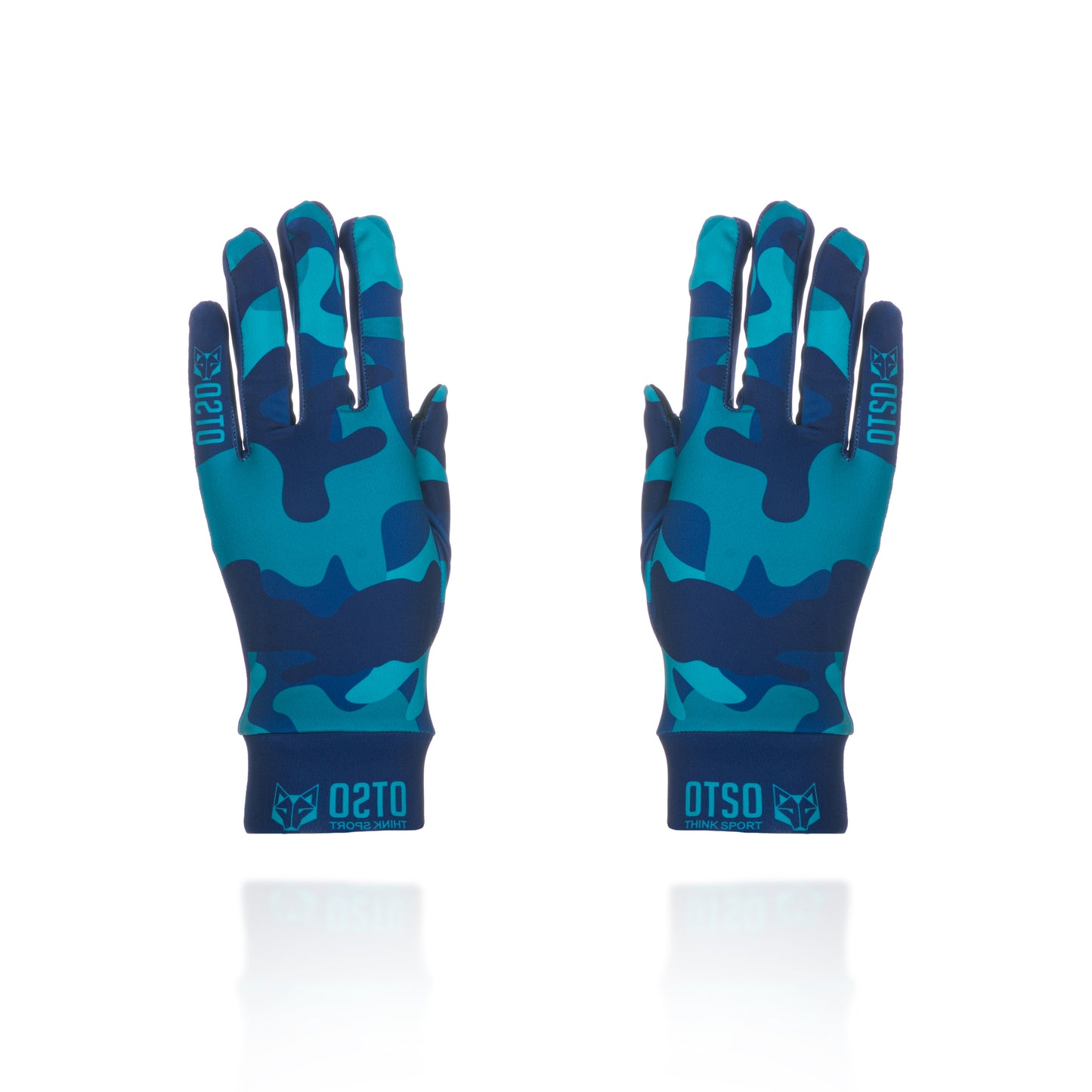 Guantes - Camo Blue