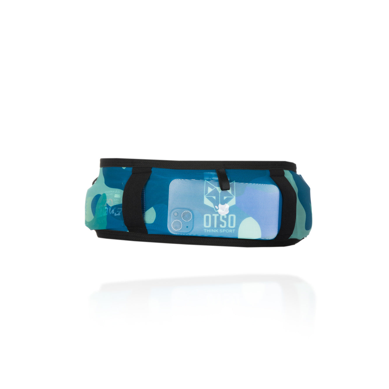 Cinturón de correr unisex - Camo Blue