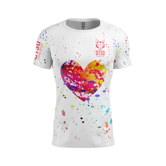 Camiseta masculina de manga curta - Seja Inteligente e Proteja Seu Coração (Outlet)