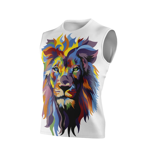 Camiseta sem mangas masculina - Be A Lion