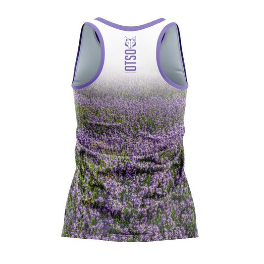 Camiseta sin mangas mujer - Lavande