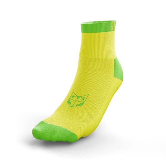 Fluo Yellow & Fluo Green Low Cut Multisport Socks