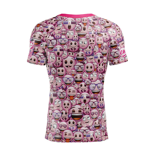 T-shirt manches courtes homme - Emoji Classic Pink (Outlet)