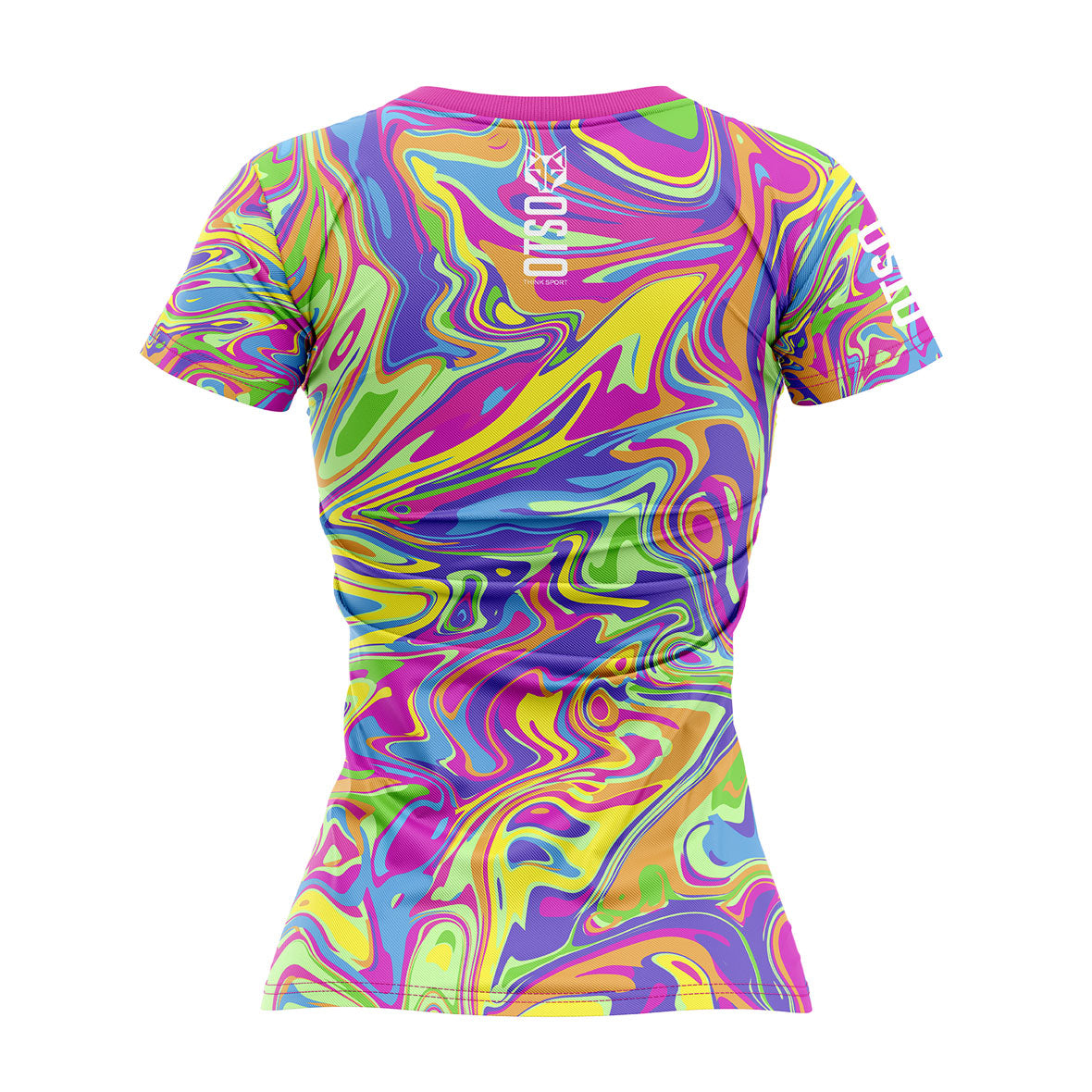 T-shirt manches courtes femme - Psychedelic
