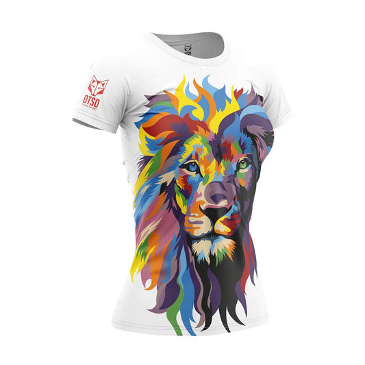 Camiseta manga corta mujer - Be A Lion