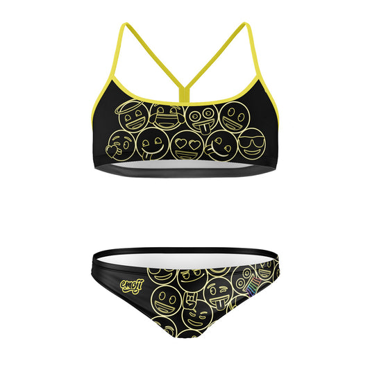 Bikini - Emoji Neon Faces