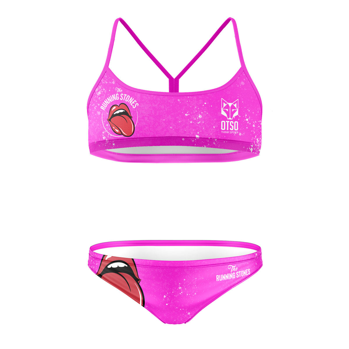 Bikini Mujer Running Stones Pink – OTSO