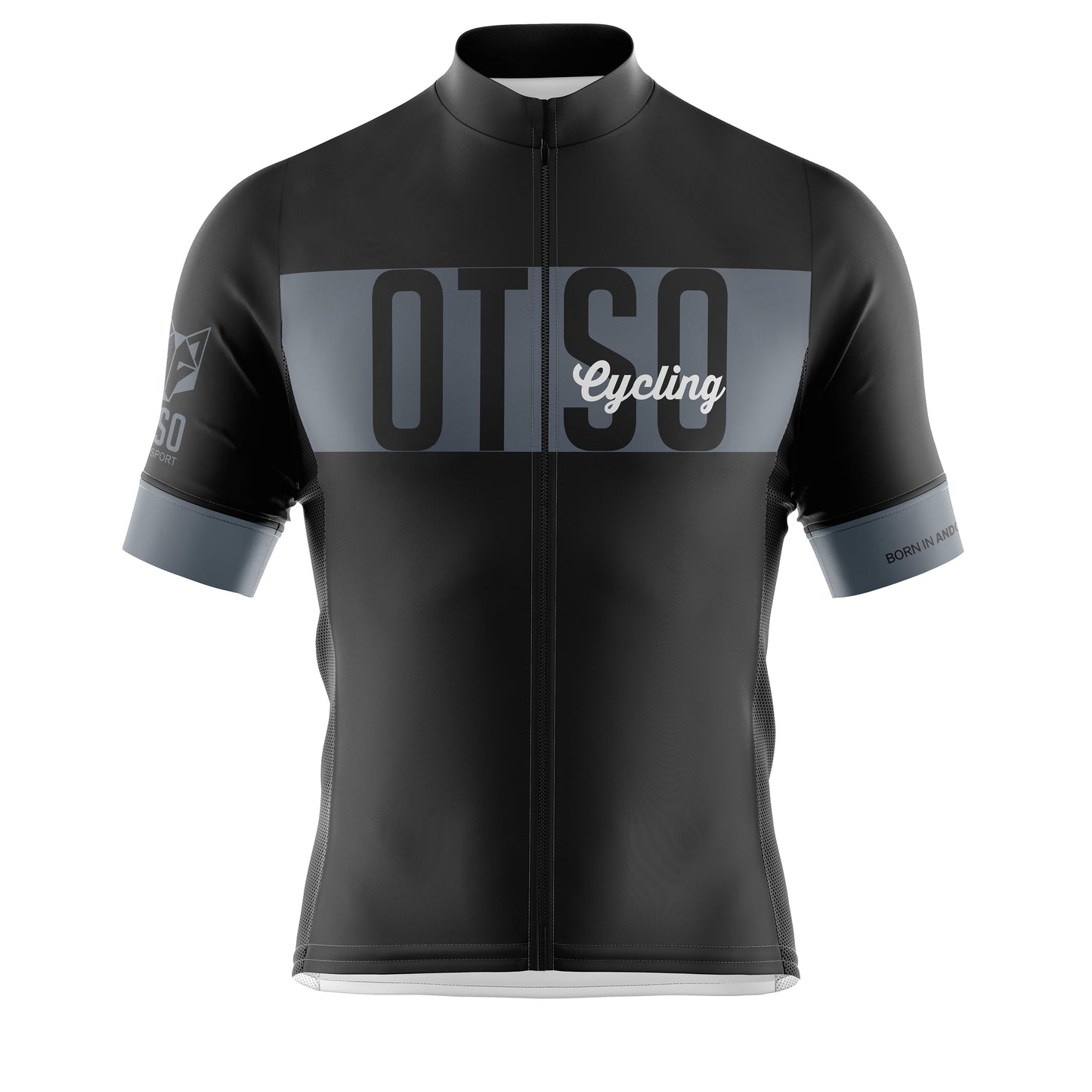 Maillot de ciclismo manga corta hombre - Otso Black (Outlet)