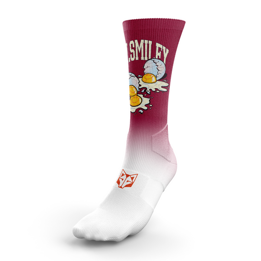 Mitjons sublimats - S.W.Smiley Concrete Canvas Egg