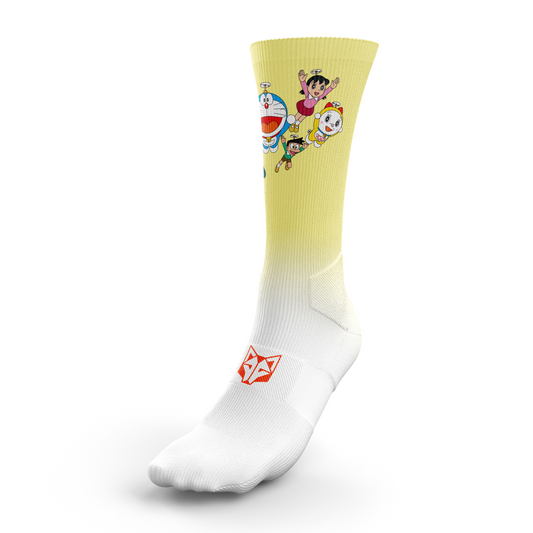 Chaussettes Sublimées - Doraemon  Friends forever