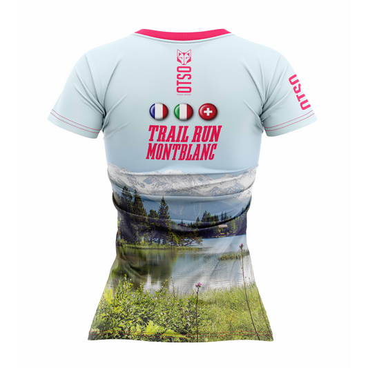 T-shirt manches courtes femme - Run Trail Montblanc 2025 (Outlet)