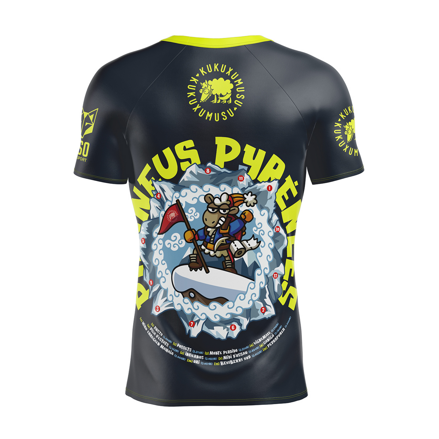 Men's short sleeve t-shirt - Kukuxumusu Pirineus