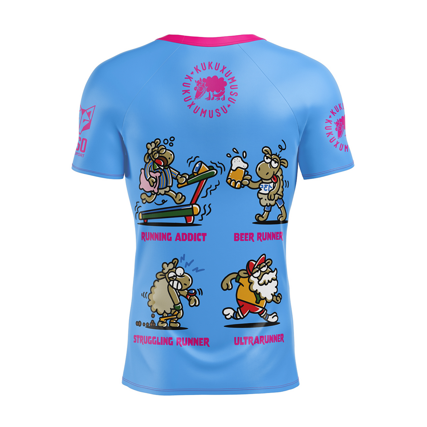 T-shirt a maniche corte da uomo - Kukuxumusu Runners