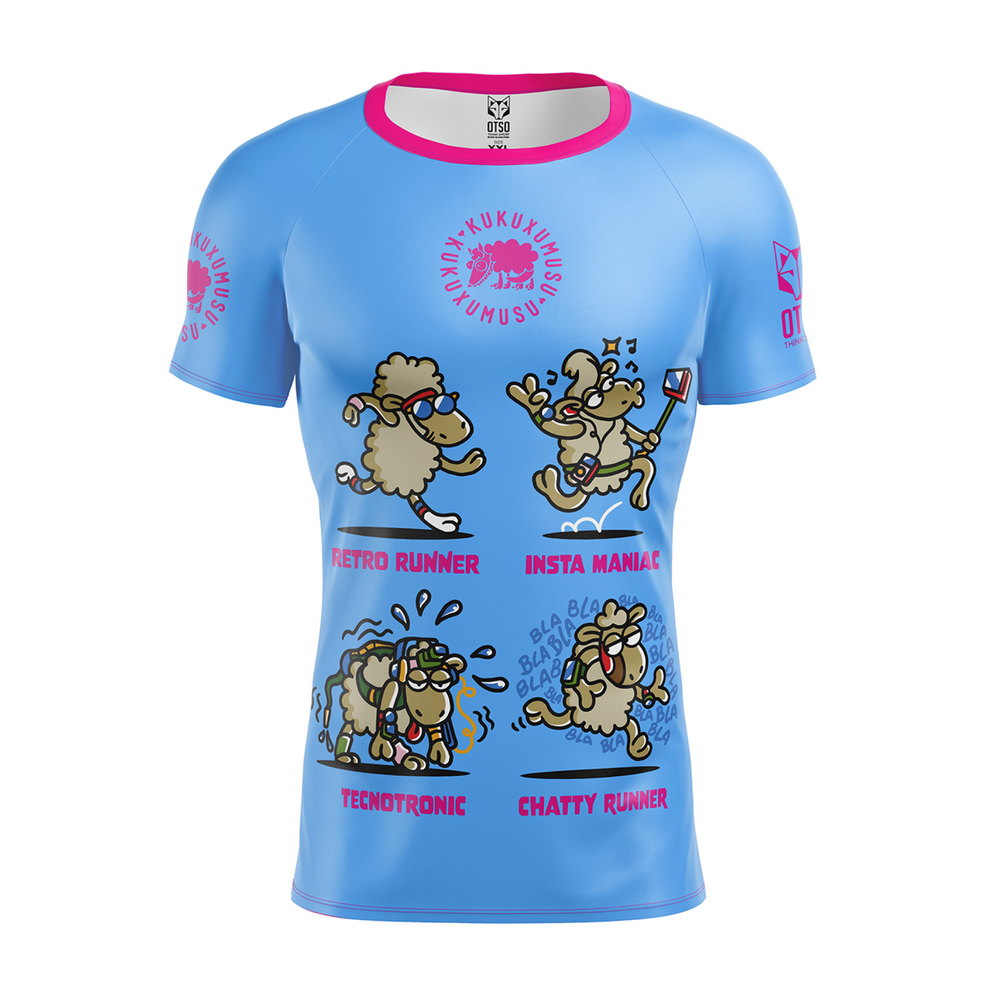 T-shirt a maniche corte da uomo - Kukuxumusu Runners