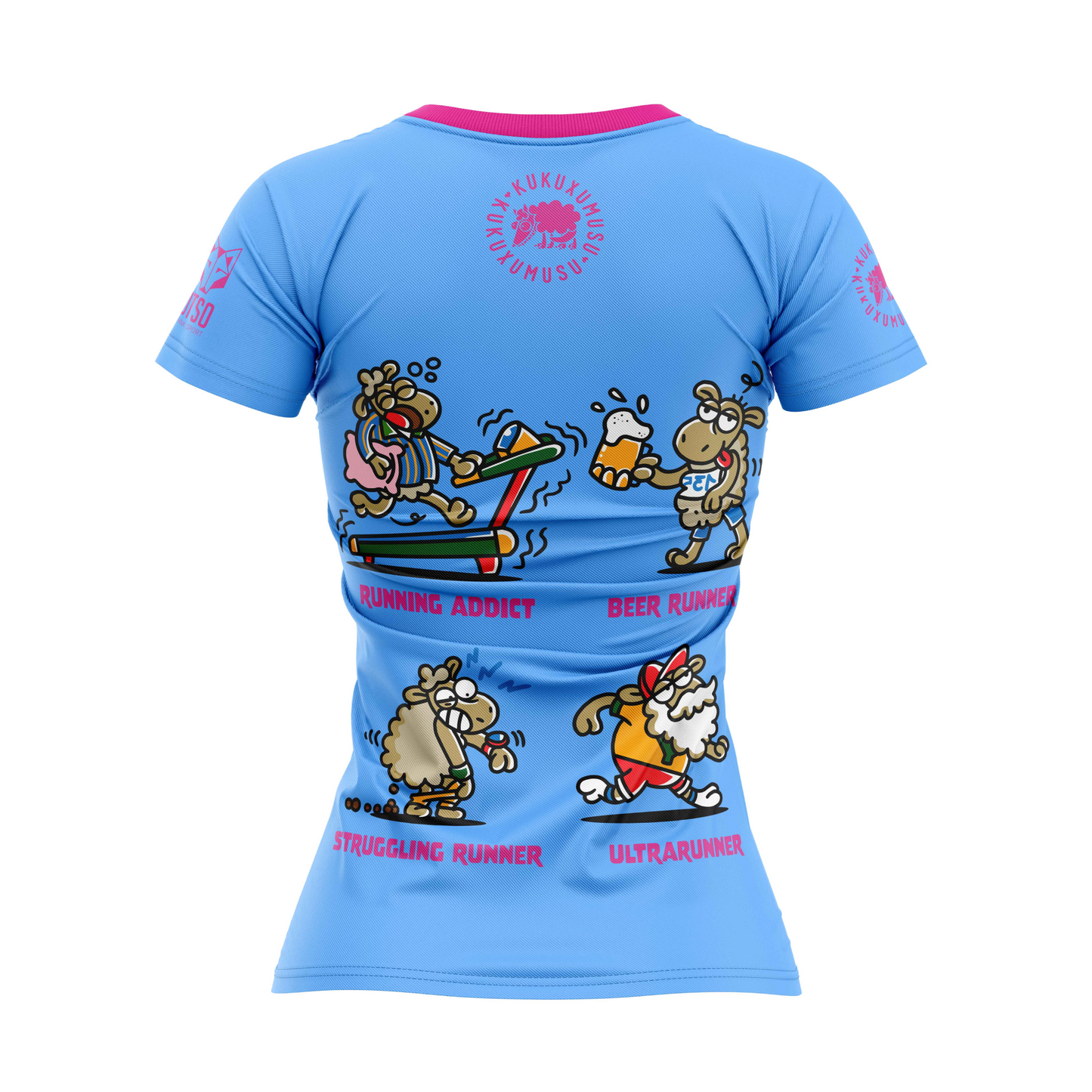 Women's Short Sleeve T-shirt - Kukuxumusu Runners