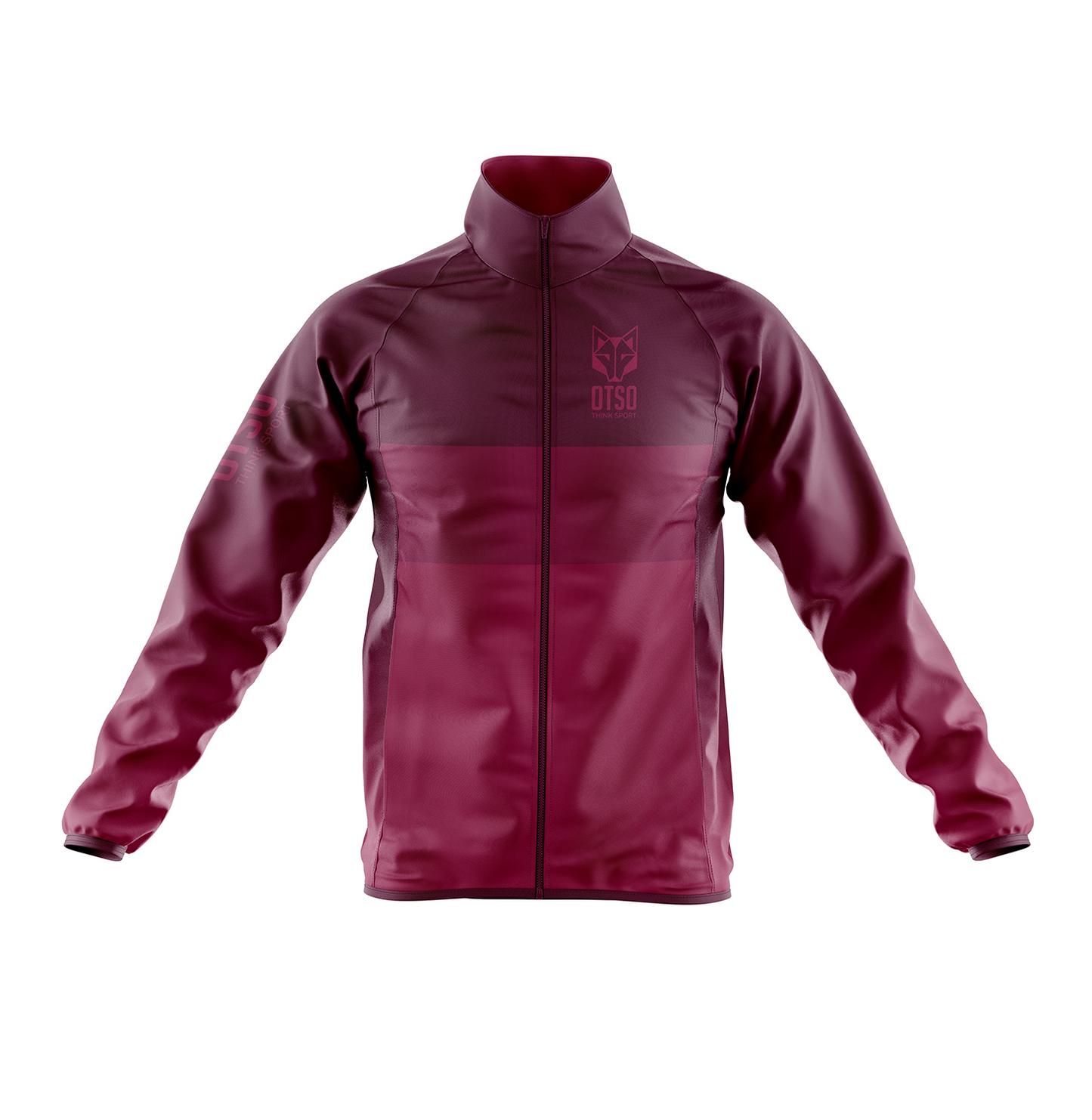 Women's Winter Cycling Jacket - Burgundy