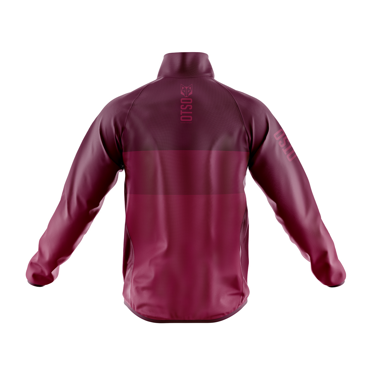 Chaqueta de ciclismo de invierno hombre - Burgundy