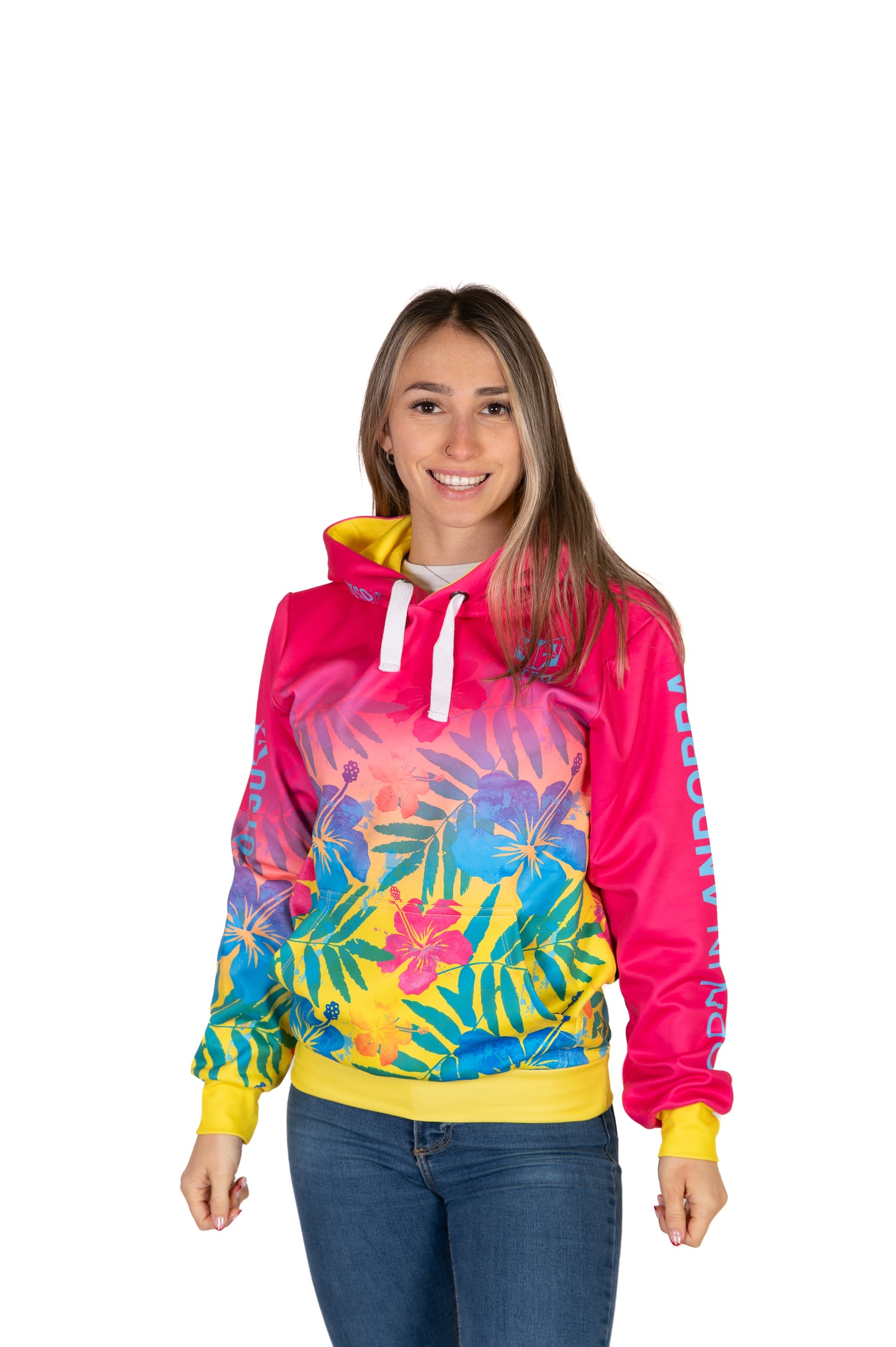 Felpa - Rosa Floreale