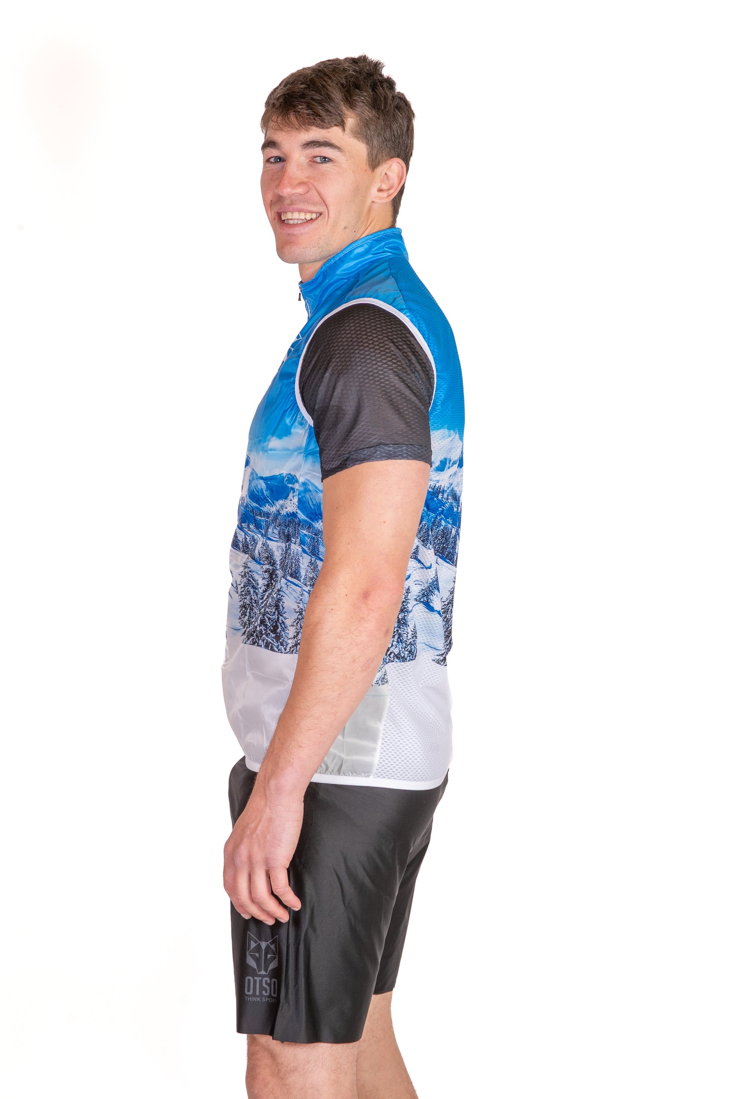 Armilla de running unisex - Snow Forest