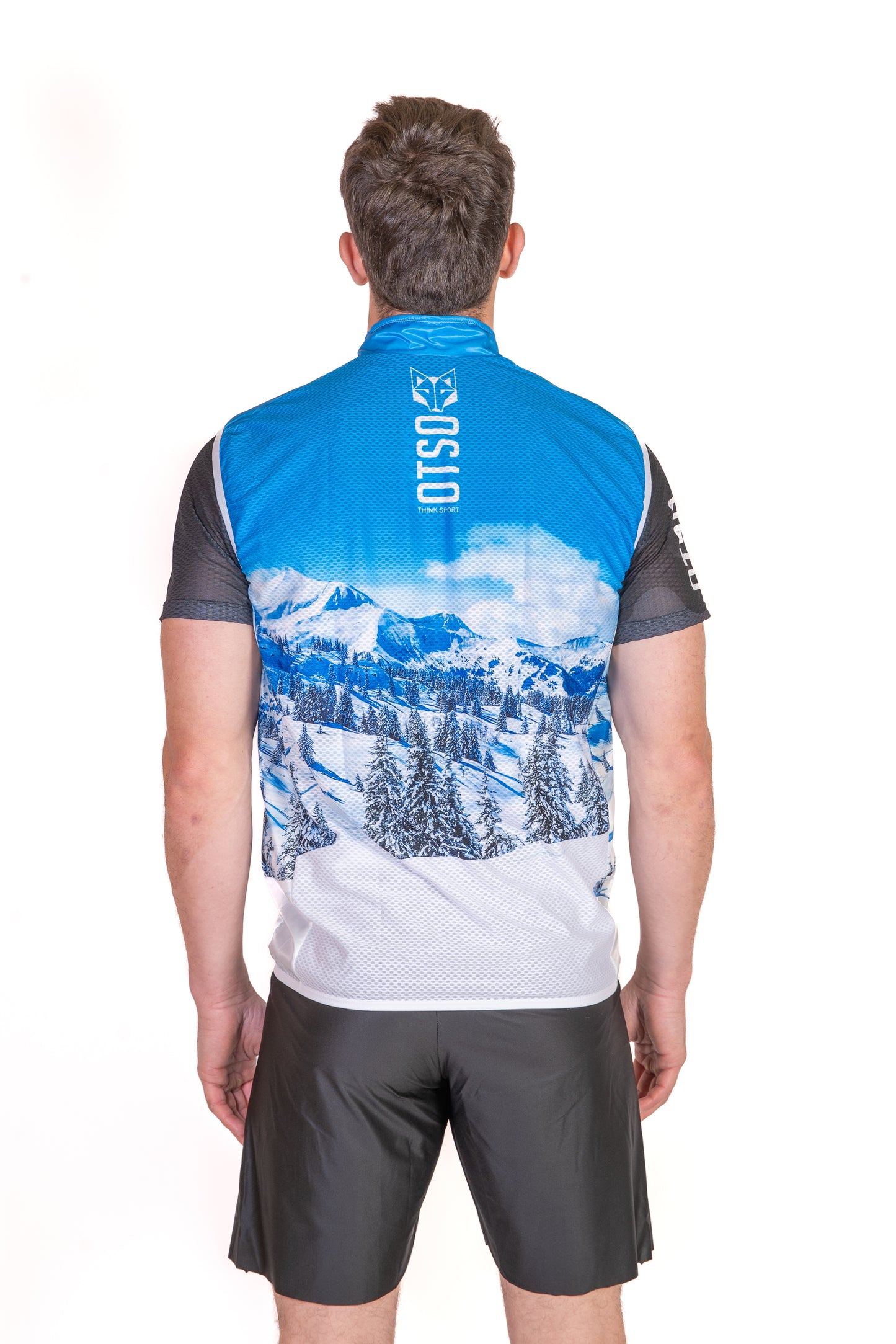 Armilla de running unisex - Snow Forest