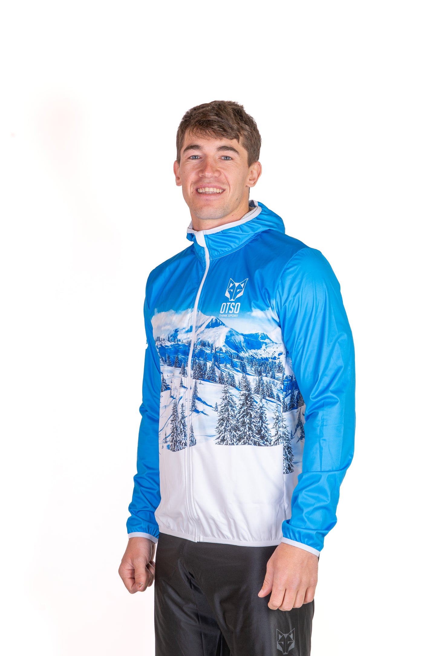 Unisex Running Jacket - Snow Forest