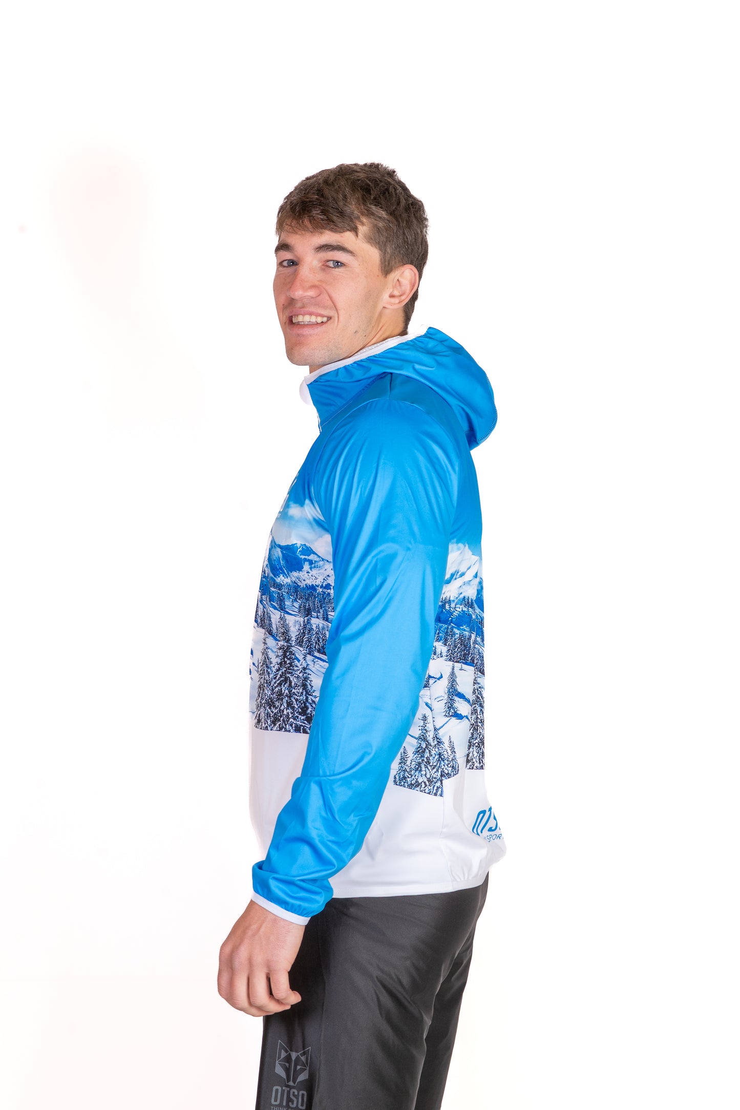 Unisex Running Jacket - Snow Forest